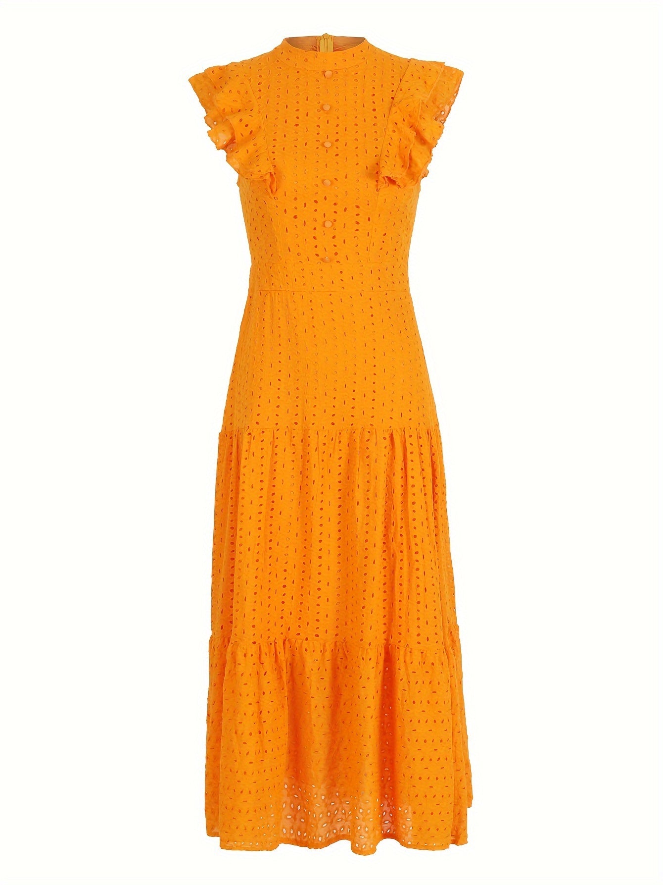 Elegant Flutter Maxi Dress