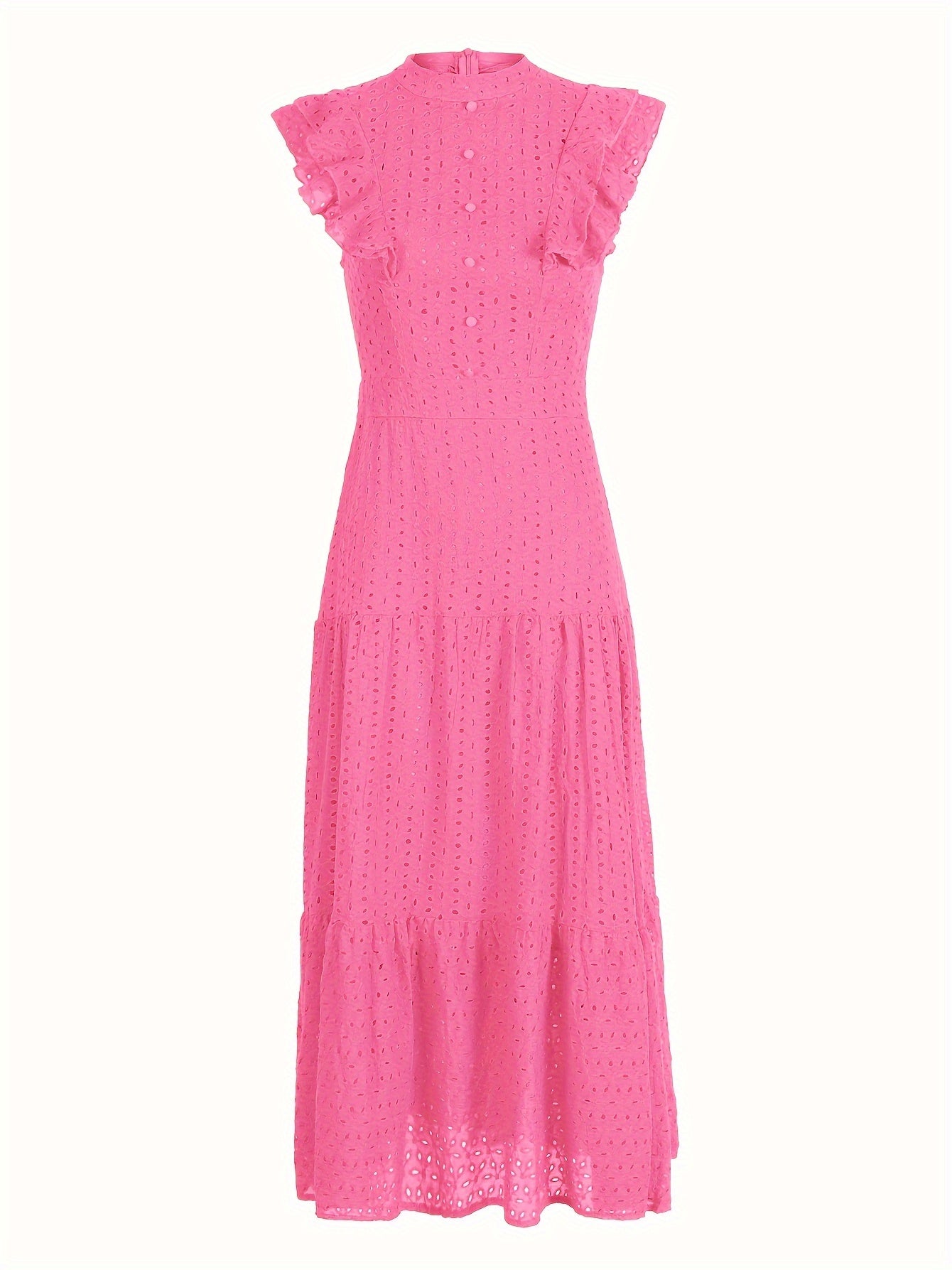 Elegant Flutter Maxi Dress