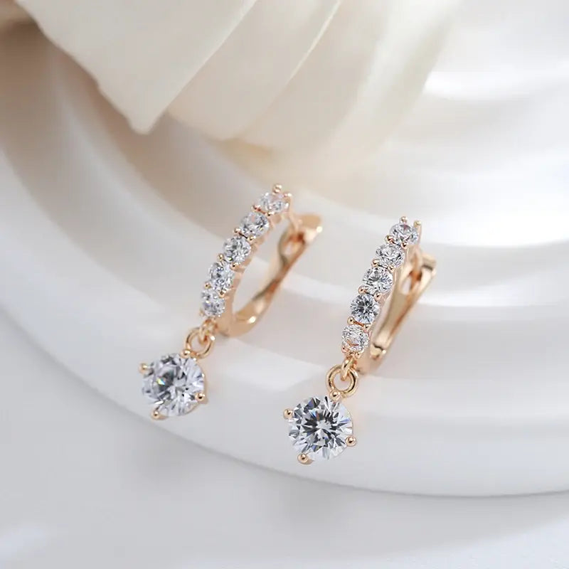 Gold Dangle Earrings