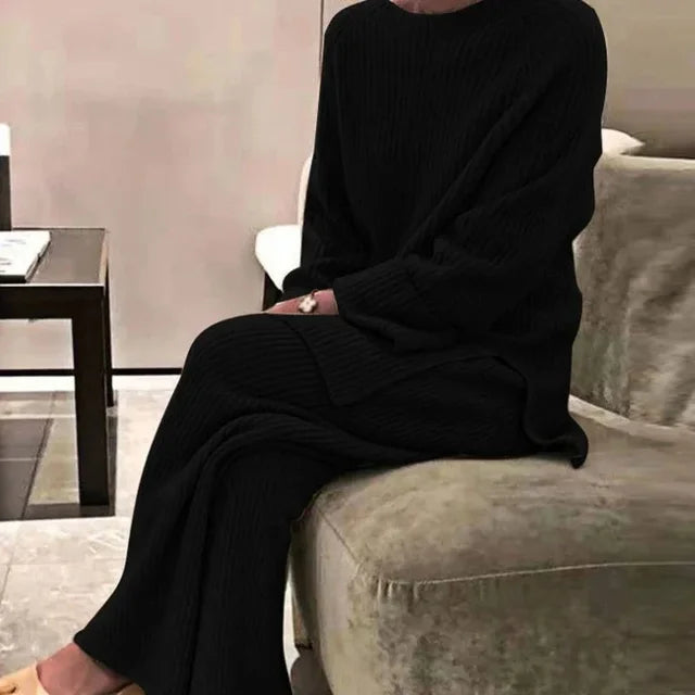 2022 Women's Knitted Sweater Suit