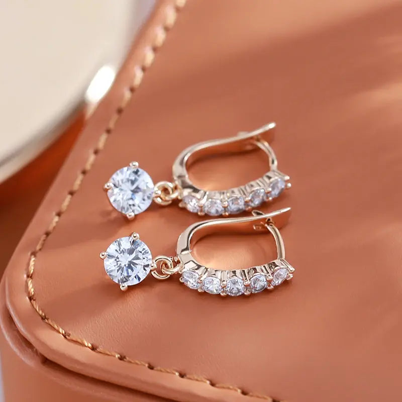 Gold Dangle Earrings