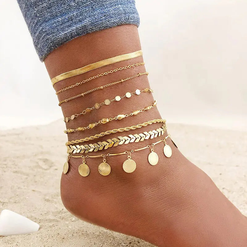 Adjustable Snake Chain Anklet