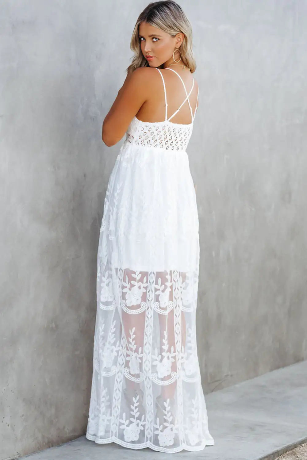 Linnea Lace Maxi Dress