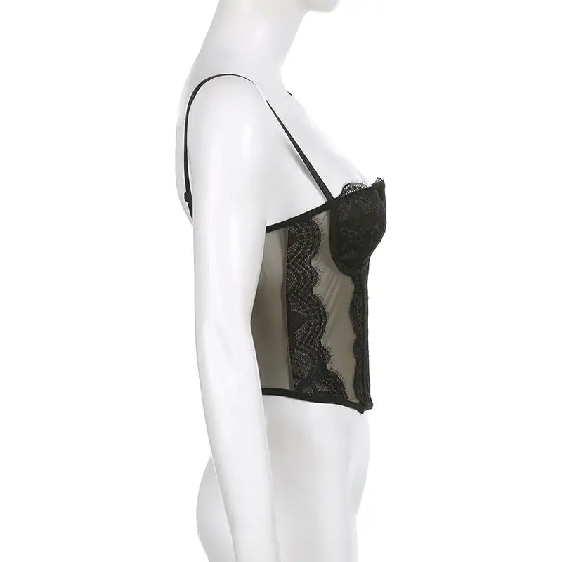 Emma Lace Corset Elegant Undergarment Choice