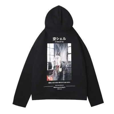 Empty Shell Hoodie Casual Fashion