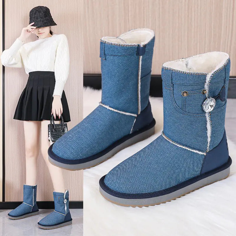 FrostCrest Ankle Boots