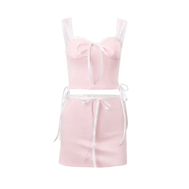 Sweet Gentle Pink 2 Piece Set