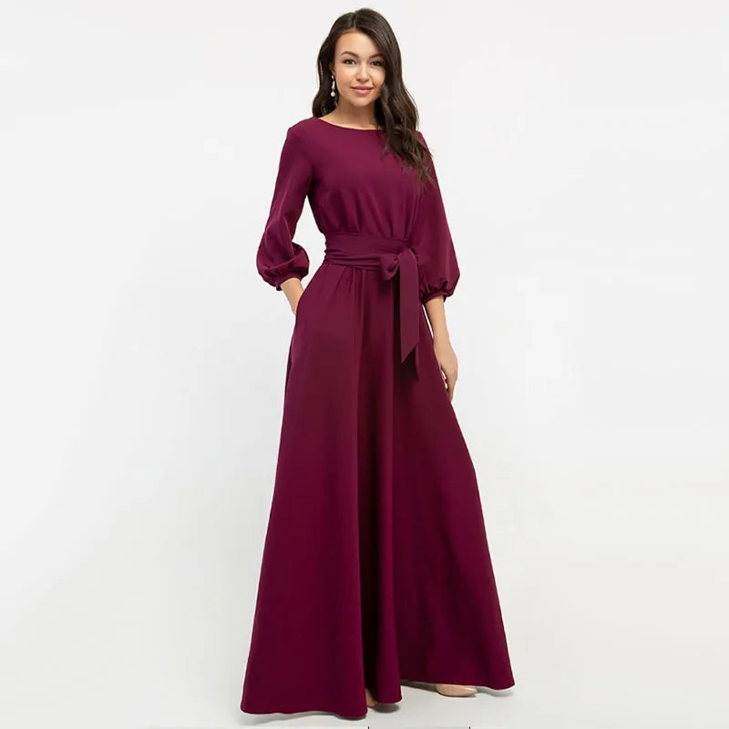 Casual Sashes Dress