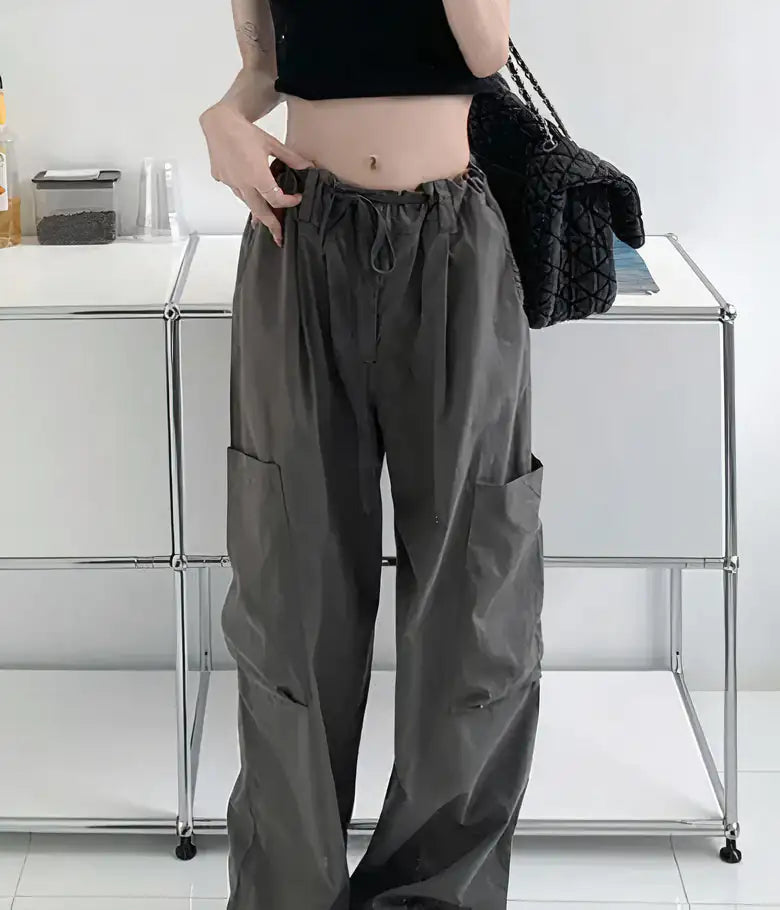 Chic High Waist Trousers