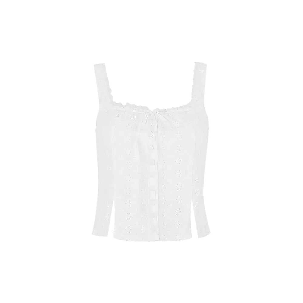 High-Quality Women's Summer Crop Top with Spaghetti Straps