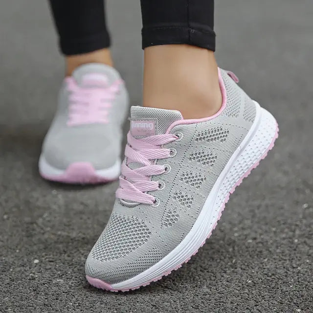 Flats Sneakers Mesh Breathable