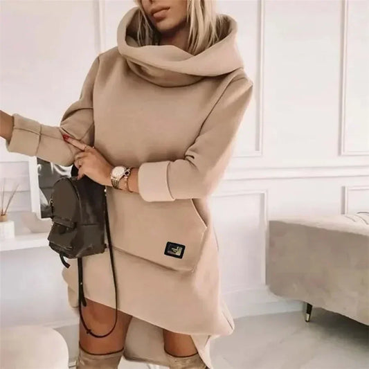 Hoodies Dress Long Sleeves