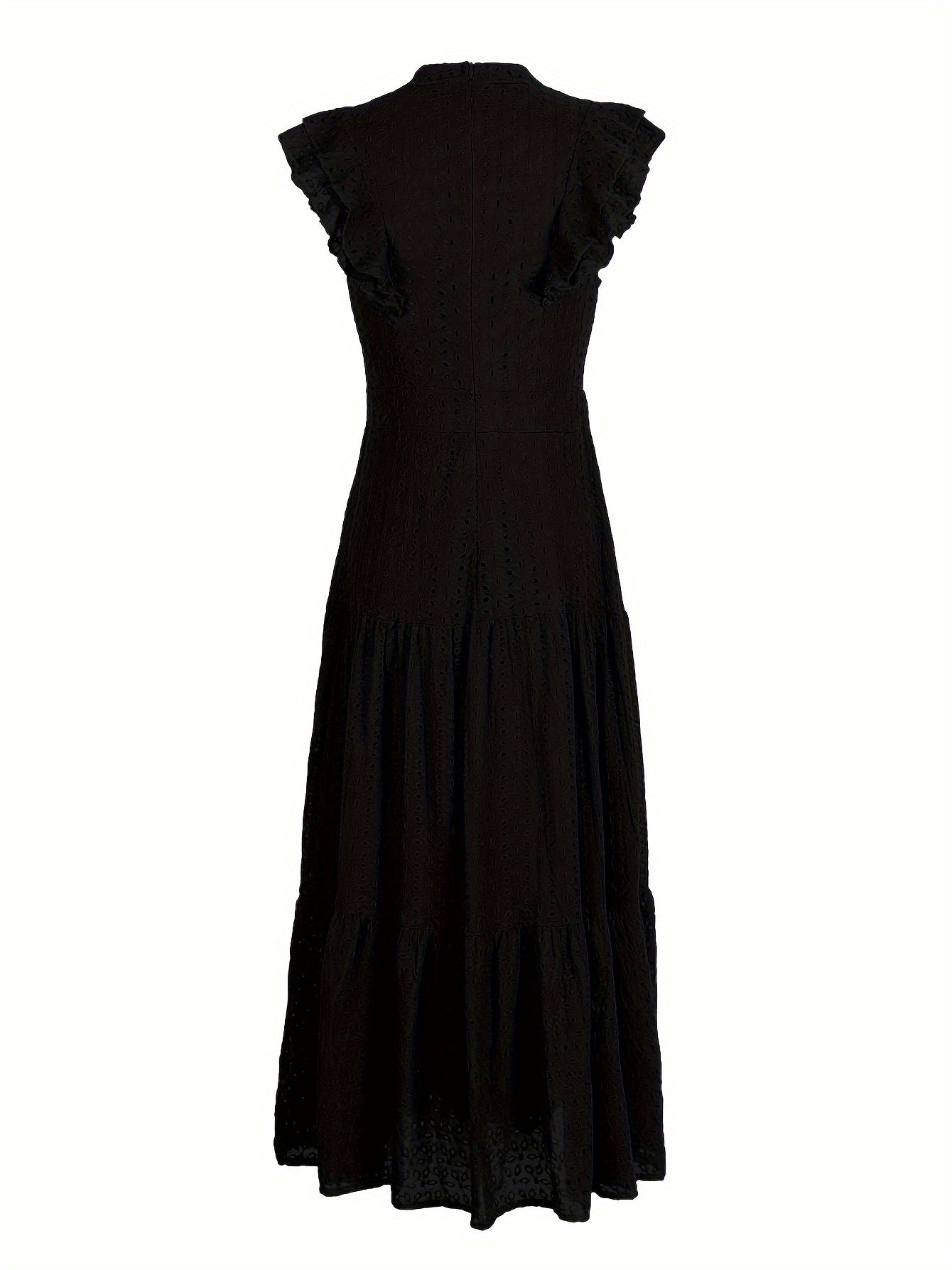 Elegant Flutter Maxi Dress