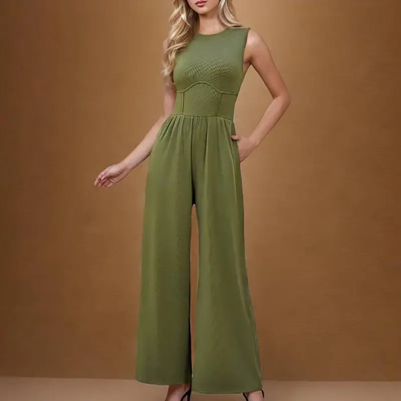 Summer Ribbed Jumpsuits