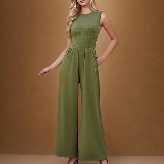 Summer Ribbed Jumpsuits