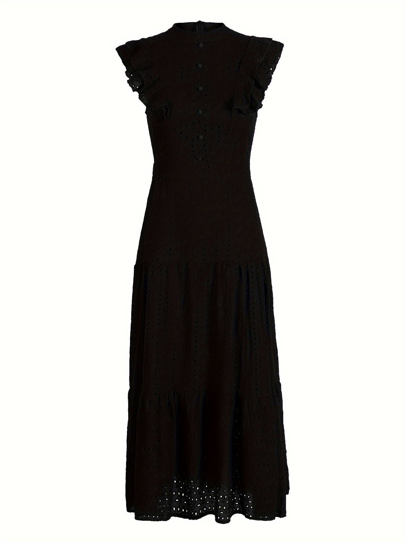 Elegant Flutter Maxi Dress