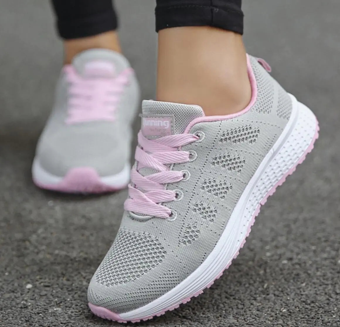 Flats Sneakers Mesh Breathable