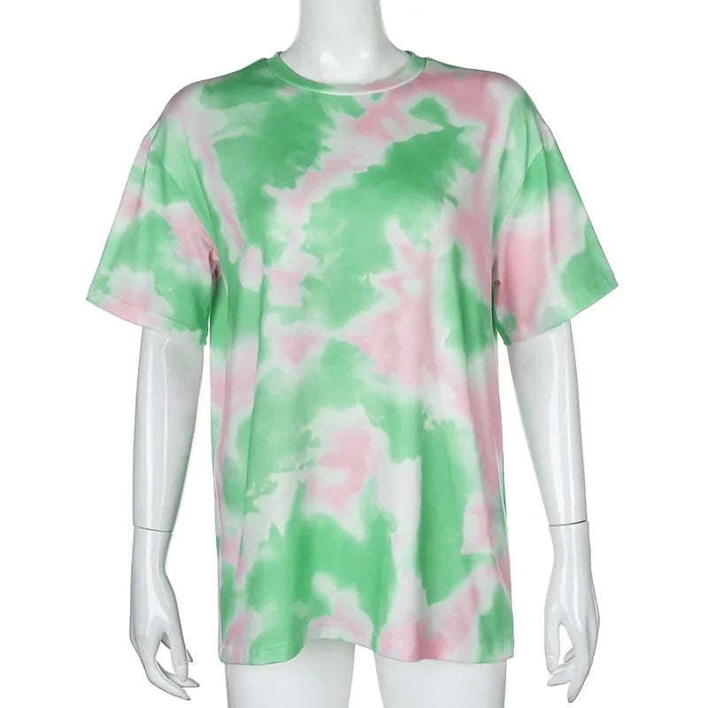 Trendy Tie-Dye Two-Piece Casual Set