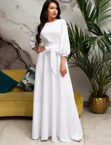 Casual Sashes Dress