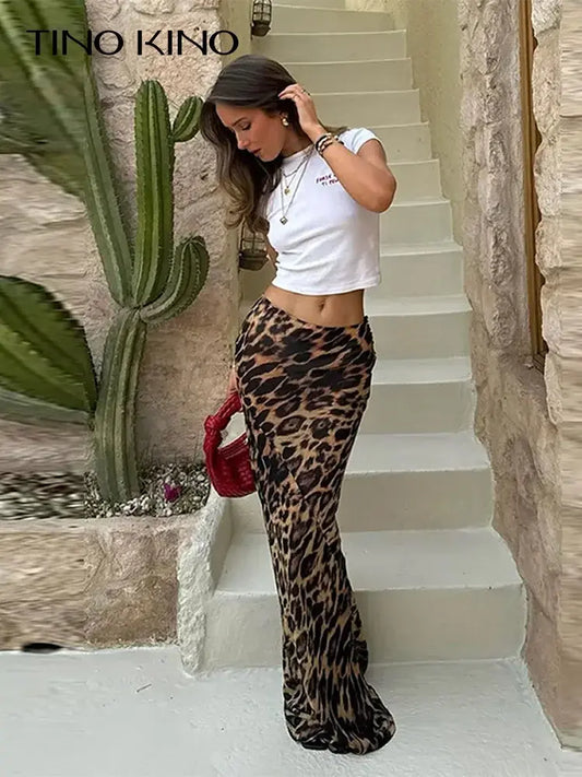 Leopard Print Skirts