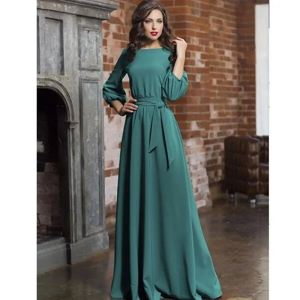 Casual Sashes Dress