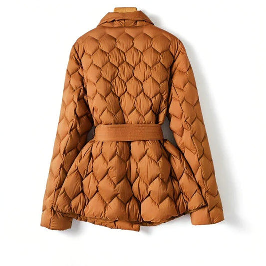 Silk Puffer Coat
