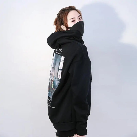 Empty Shell Hoodie Casual Fashion