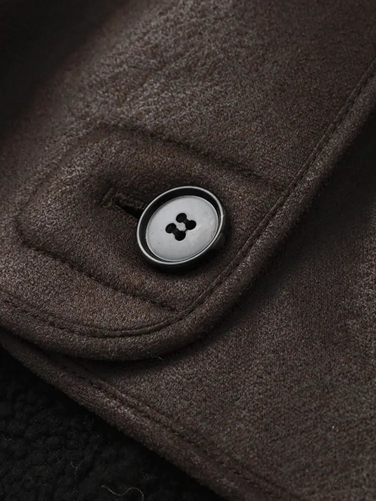 Fleece Patchwork Jacket