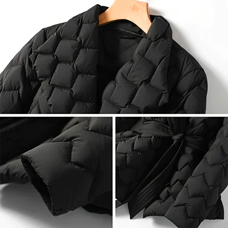 Silk Puffer Coat