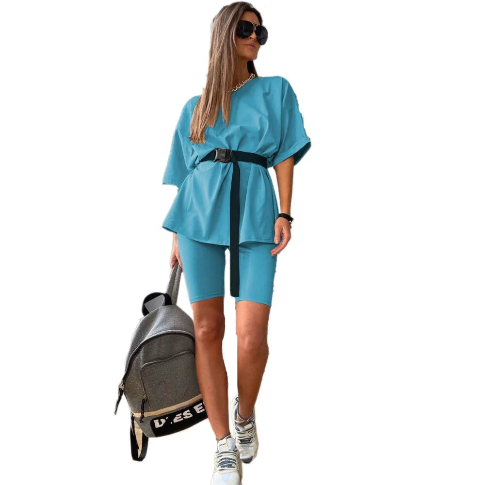 Trendy Tie-Dye Two-Piece Casual Set