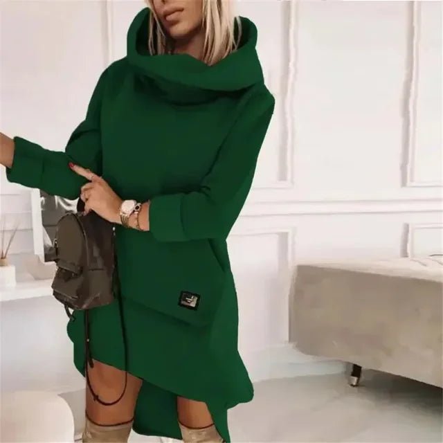 Hoodies Dress Long Sleeves