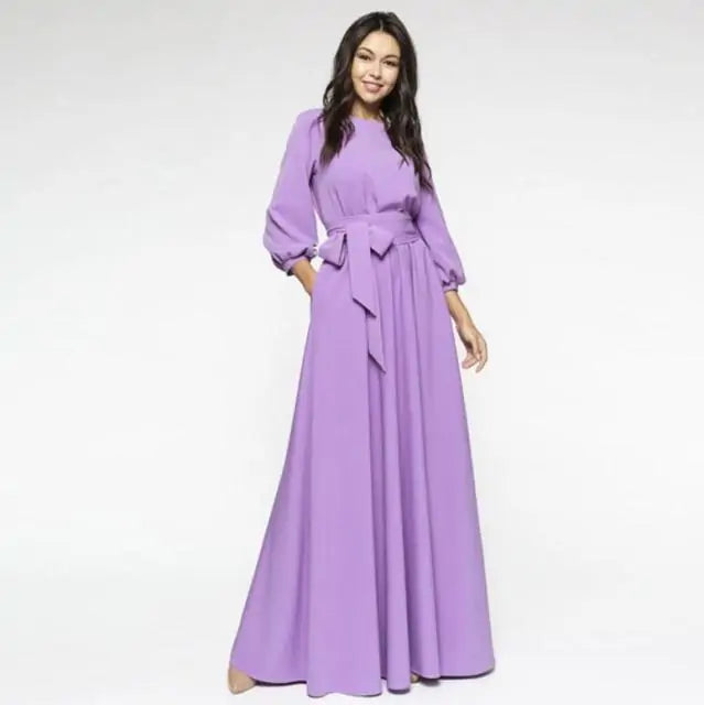 Casual Sashes Dress