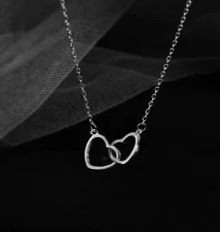 Hollow Love Heart Pendant Necklace