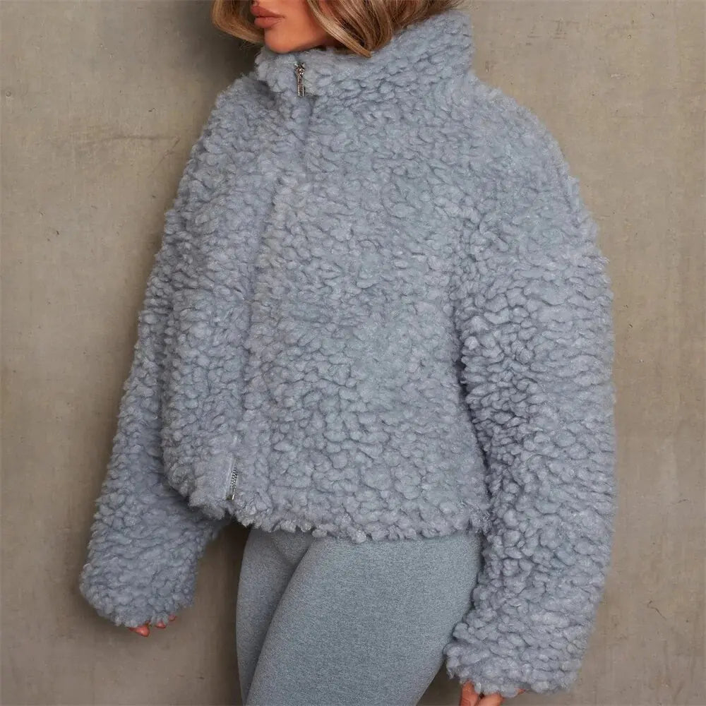 Lamb Wool Coat Jacket
