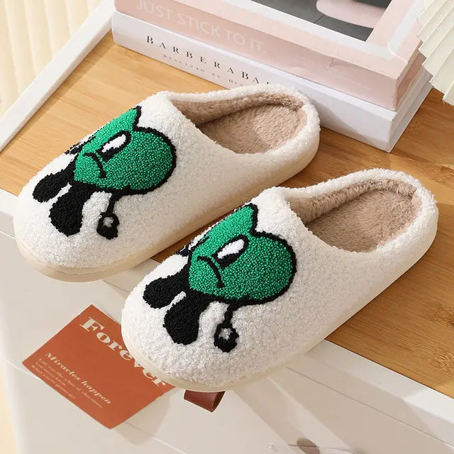 Bad Bunny Fluffy Slippers