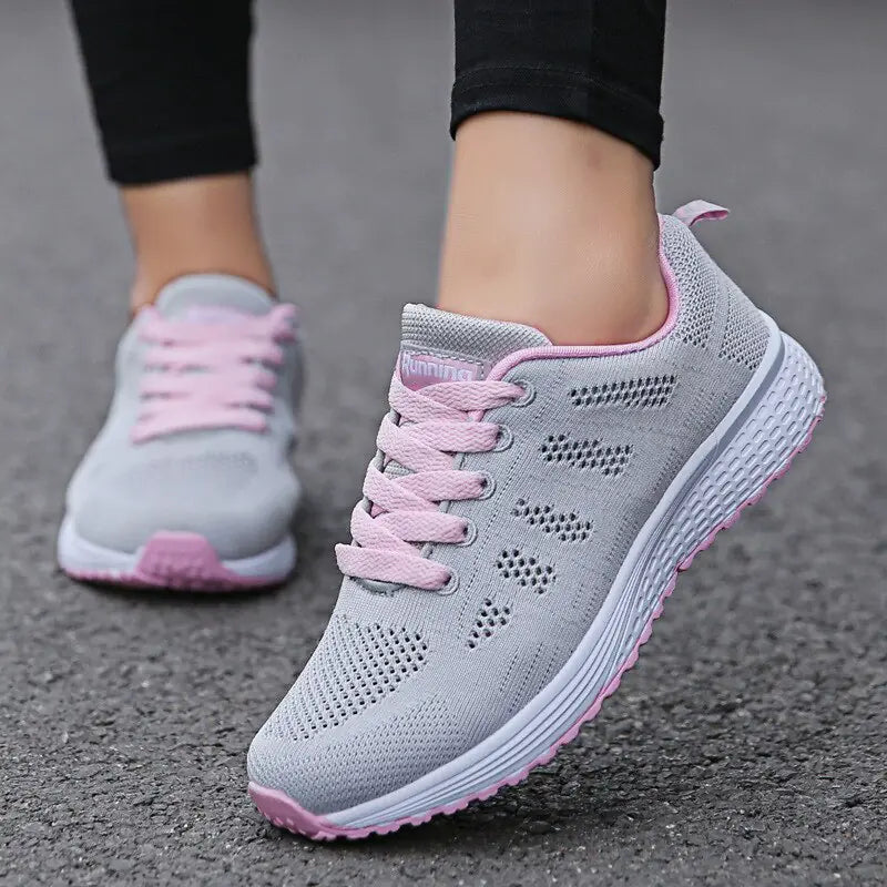 Flats Sneakers Mesh Breathable