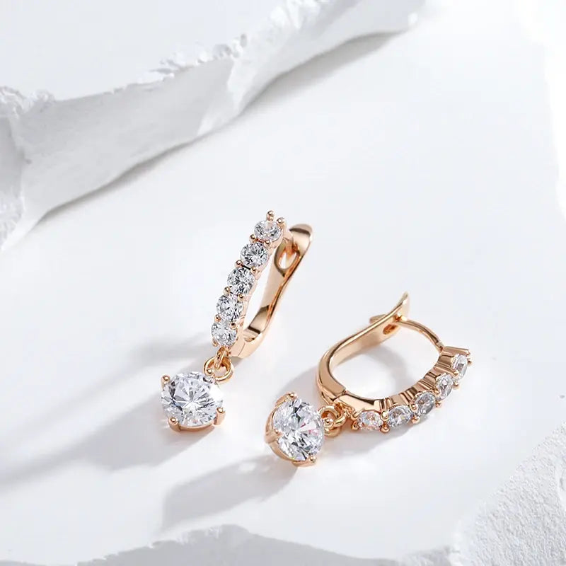 Gold Dangle Earrings