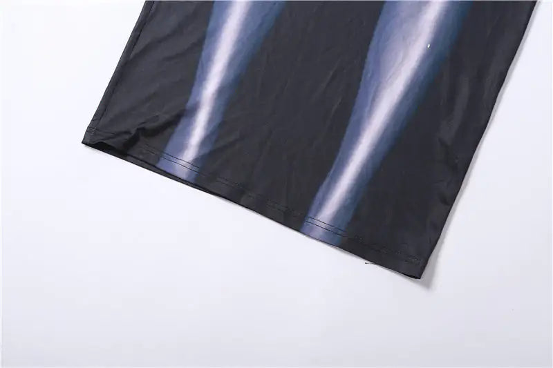 Make An Impression Body Print Maxi Dress