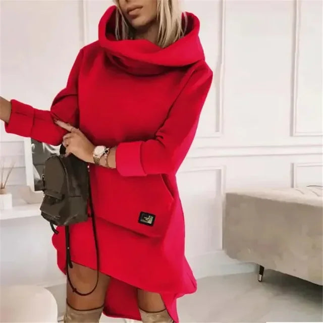 Hoodies Dress Long Sleeves