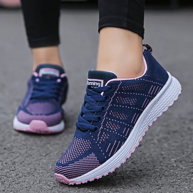 Flats Sneakers Mesh Breathable