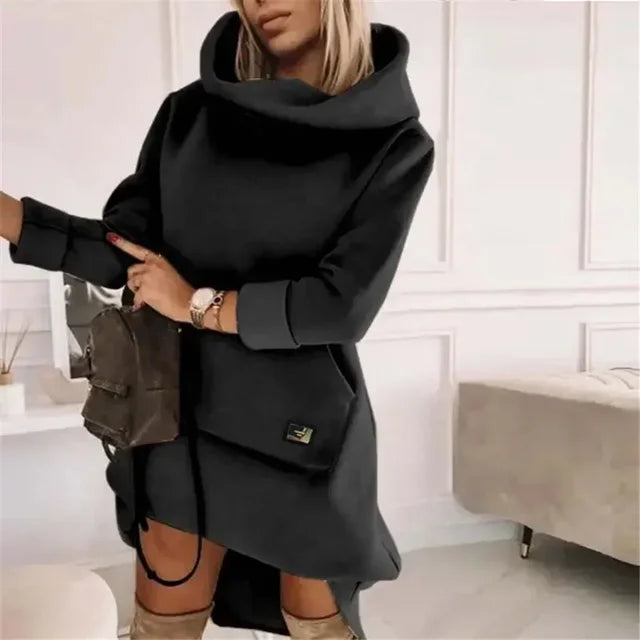 Hoodies Dress Long Sleeves