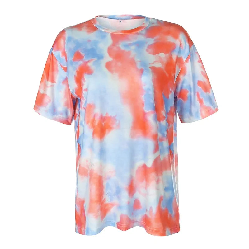 Trendy Tie-Dye Two-Piece Casual Set