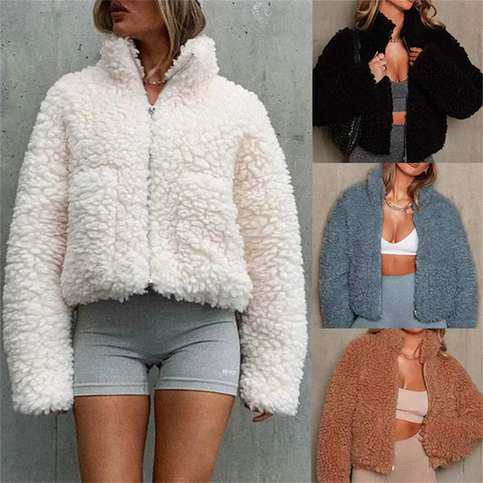 Lamb Wool Coat Jacket