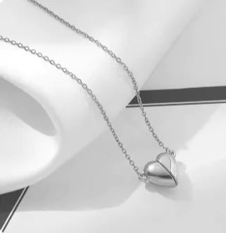 Hollow Love Heart Pendant Necklace