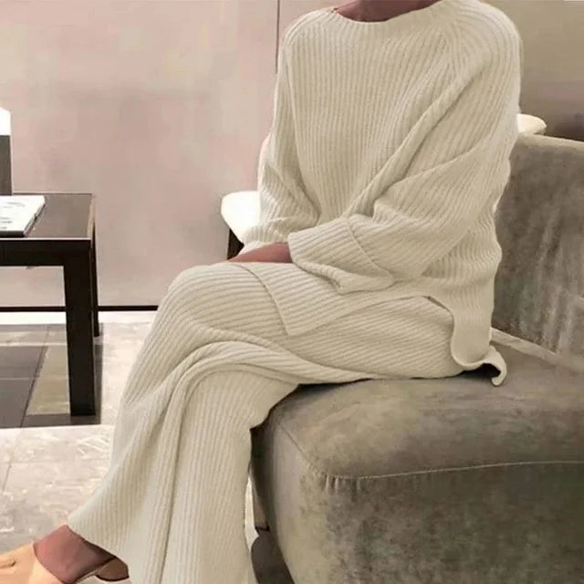 2022 Women's Knitted Sweater Suit