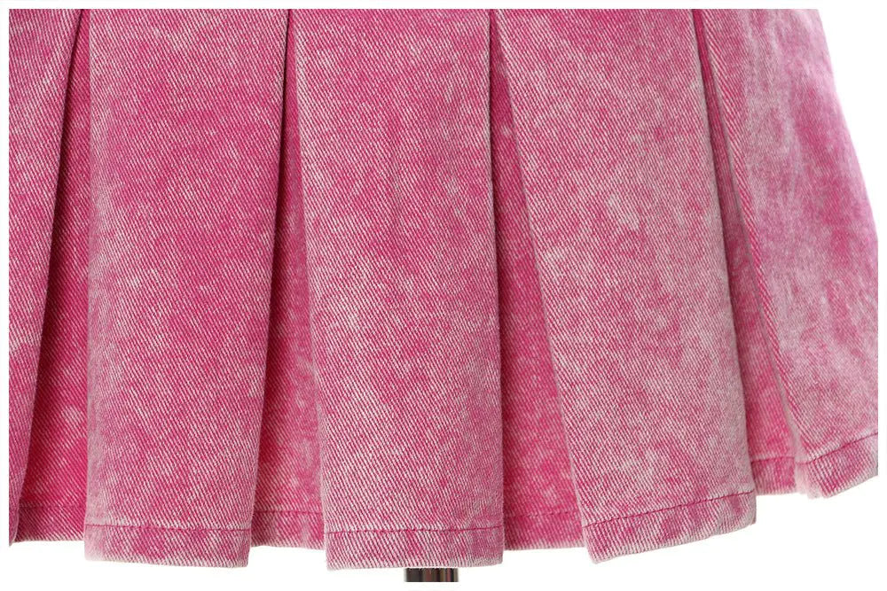 Mia Pleated Mini Skirt