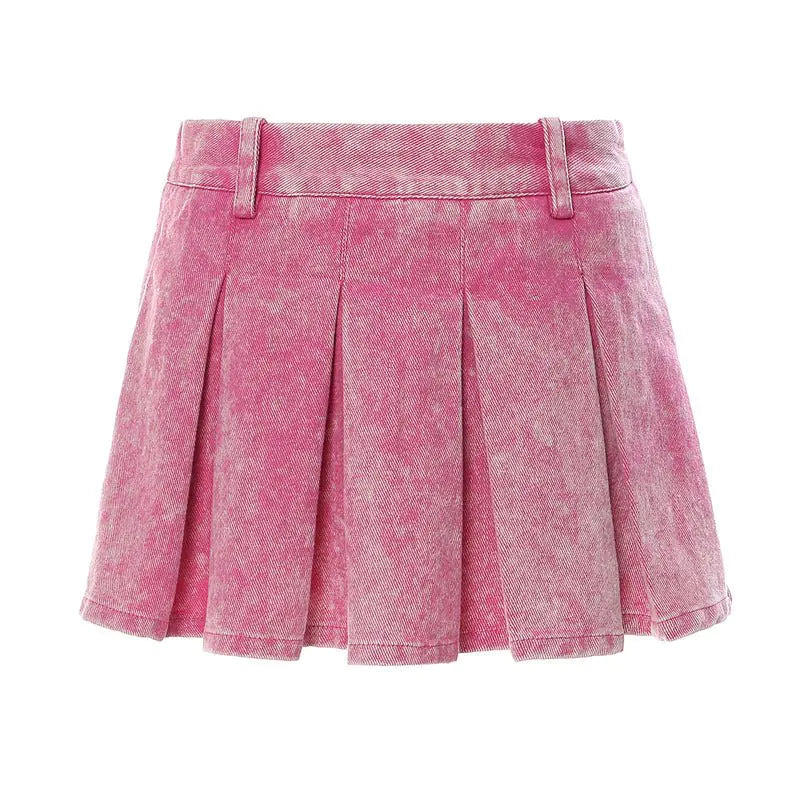 Mia Pleated Mini Skirt