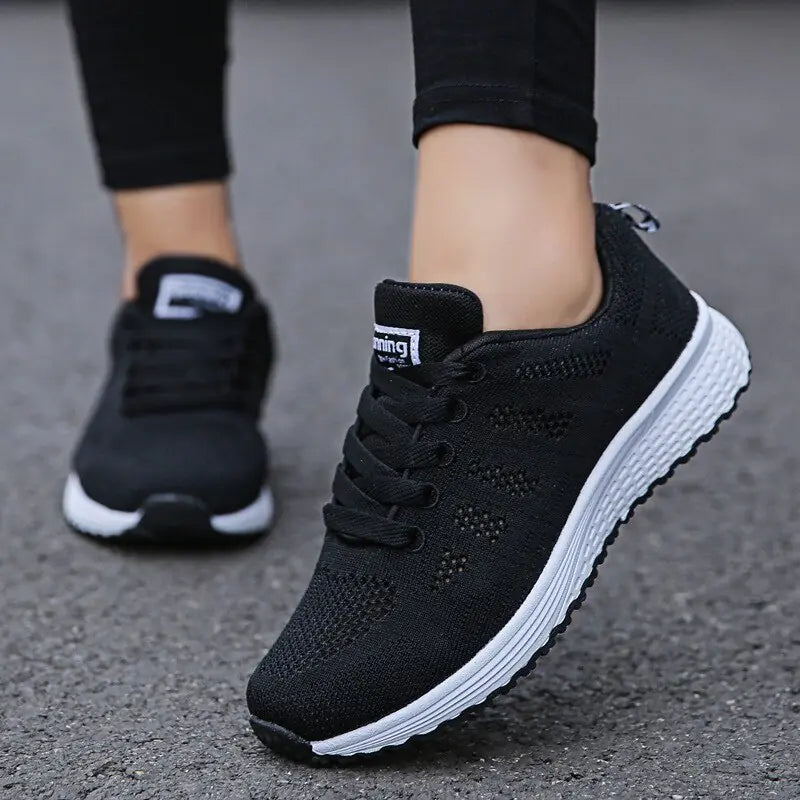 Flats Sneakers Mesh Breathable
