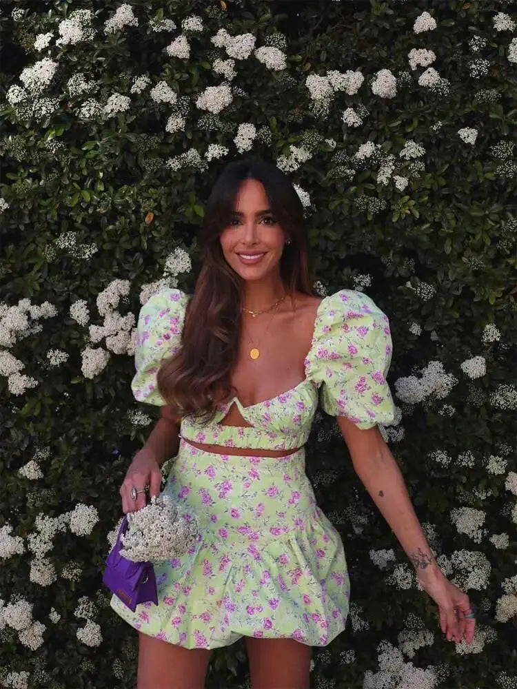 Floral Mini Dress