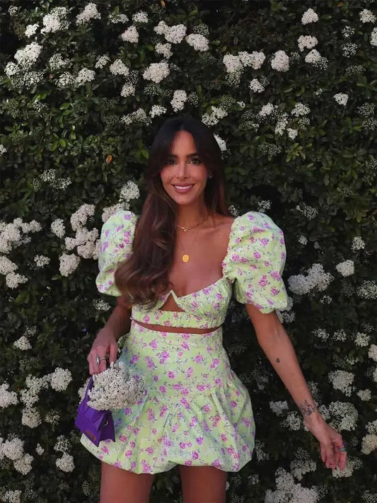 Floral Mini Dress
